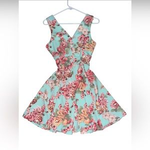 haute monde floral dress